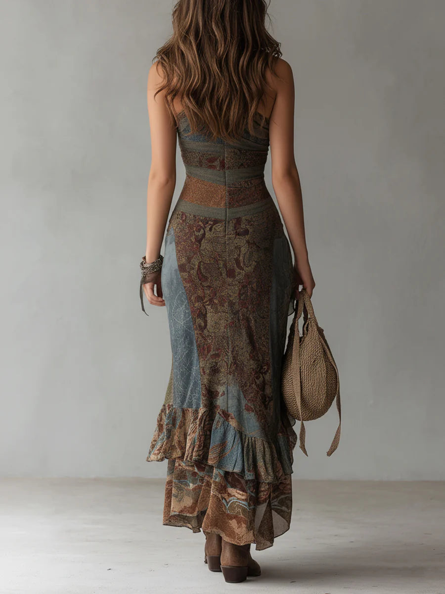ALVA™ | Asymmetric Maxi Dress