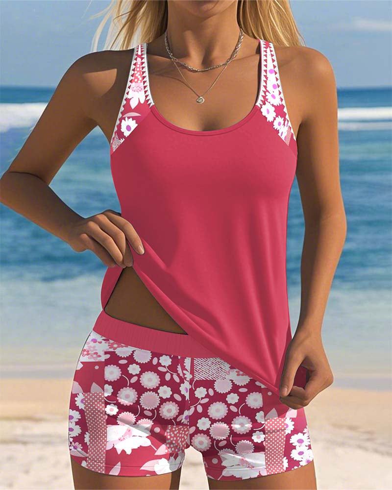 ALVA™ | Floral Swim Set