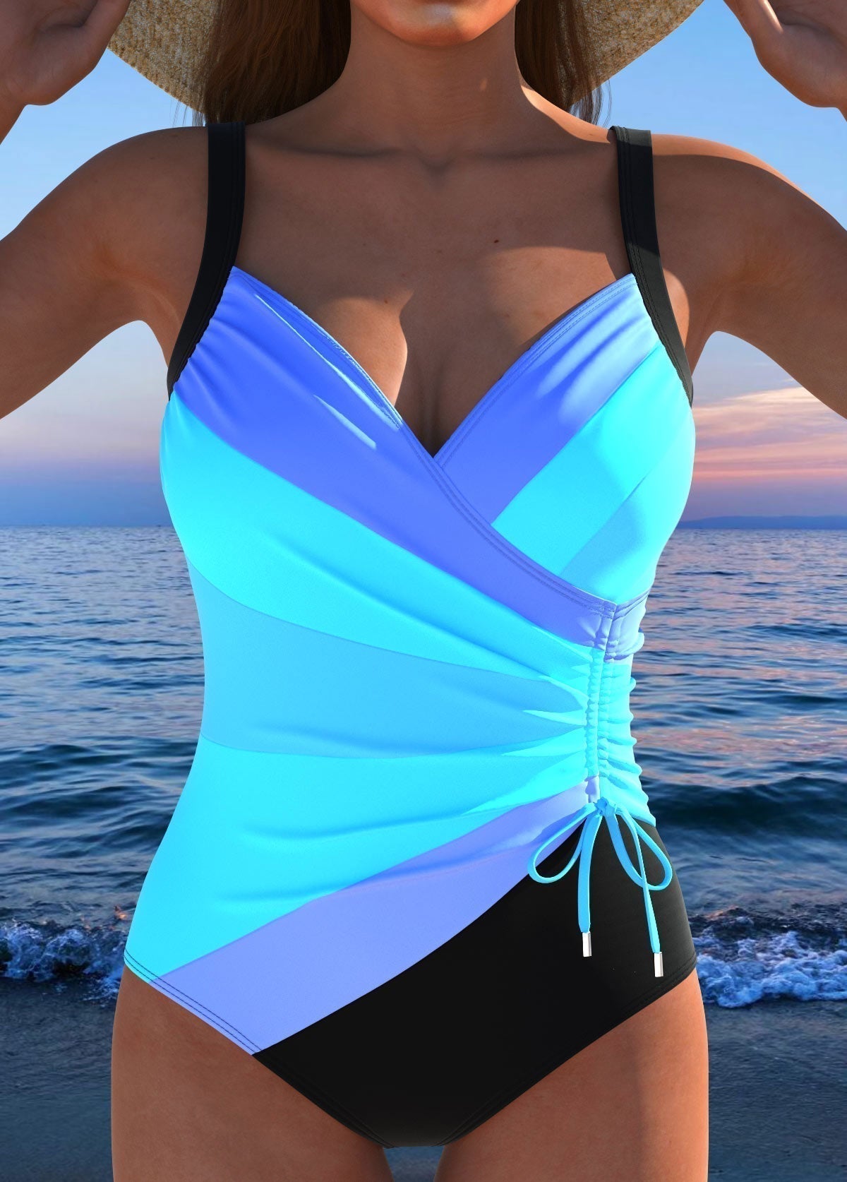 ALVA™ | Luxe Wrap Swimsuit