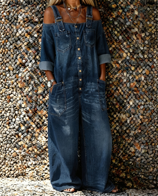 ALVA | Denim Jumpsuit