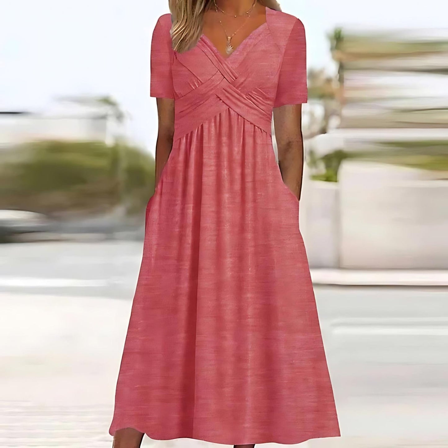 ALVA™ | Elegant Midi Dress