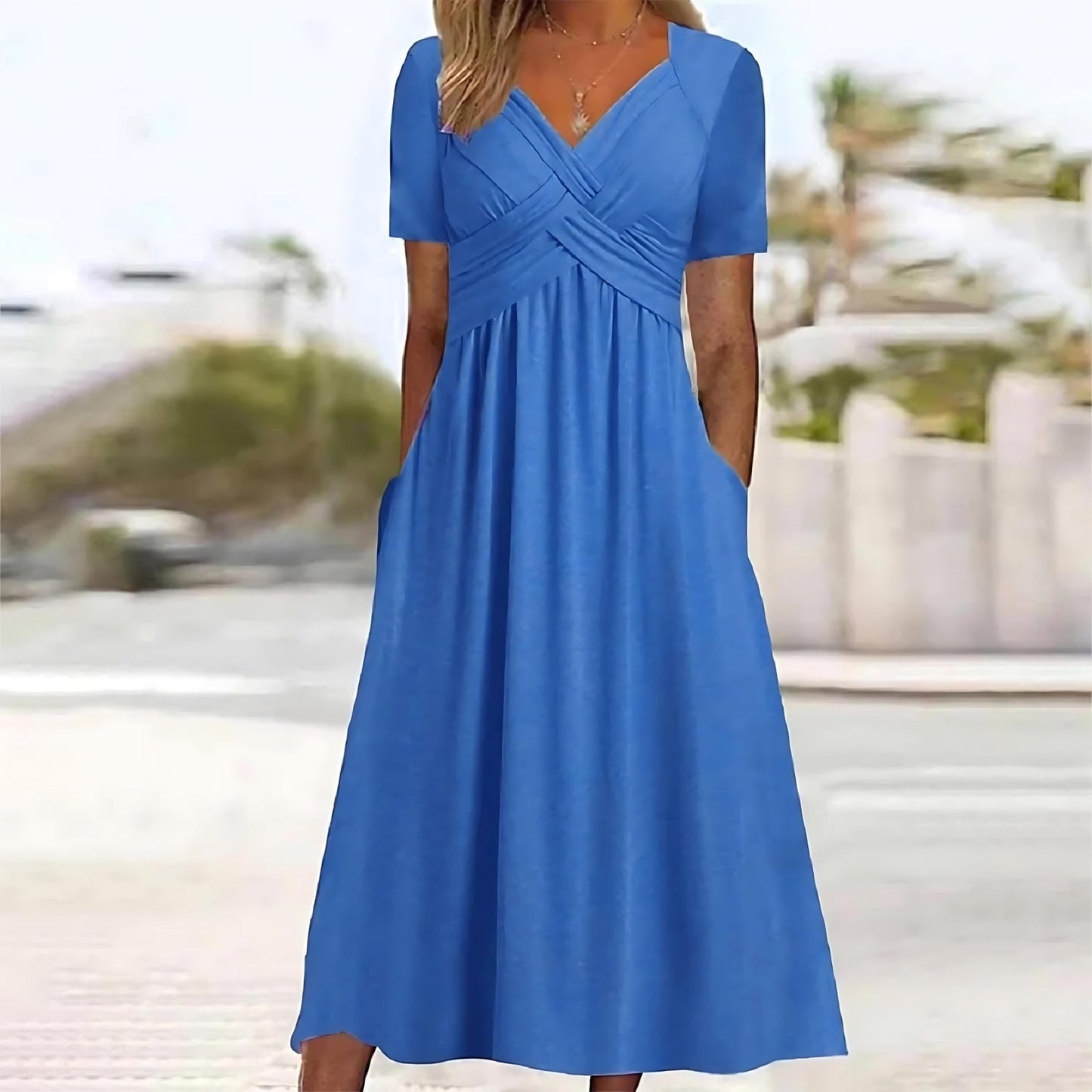 ALVA™ | Elegant Midi Dress